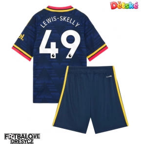 Arsenal Myles Lewis-Skelly #49 Dětské Venkovní dres komplet 2026-27 Krátký Rukáv (+ trenýrky)